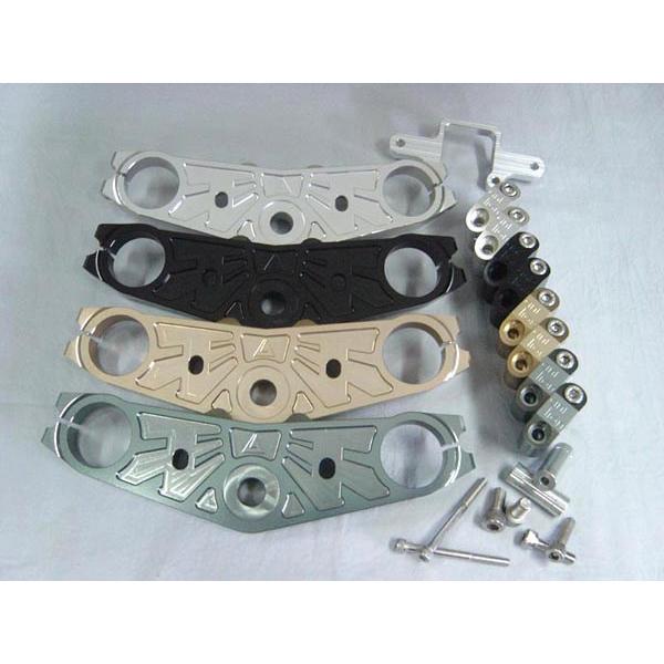 antlion アントライオン トップブリッジ カラー：シルバー[SL] ZRX1100 KAWASAKI カワサキ ハンドル周辺パーツ ハンドル | ant lion