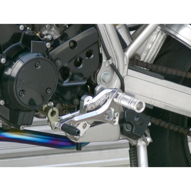 OVER オーヴァー バックステップ ツーリング KSR110 KAWASAKI カワサキ ステップ 足回り_3