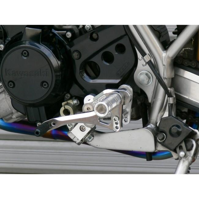 OVER オーヴァー バックステップ ツーリング KSR110 KAWASAKI カワサキ ステップ 足回り_4