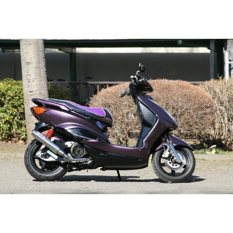 RPM アールピーエム 80D-RAPTORフルエキゾーストマフラー サイレンサーカバー：ブルーチタン シグナスX YAMAHA ヤマハ フルエキゾーストマフラー マフラー | RPM