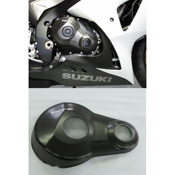 BrightLogic ブライトロジック カーボンエンジンカバー(大) GSX-R1000 SUZUKI スズキ その他エンジンカバー エンジンパーツ エンジン | ブランド登録なし