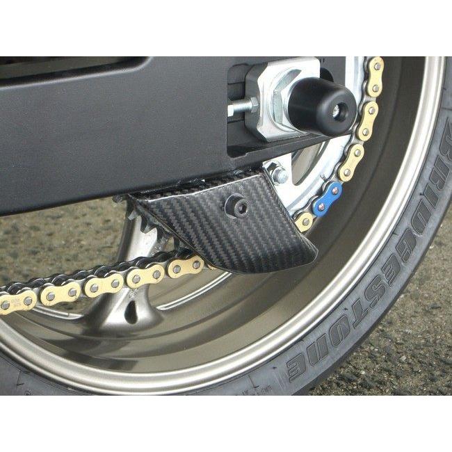 A-TECH エーテック ドライブチェーンガード 素材：FRP／黒 GSX-R600 GSX-R750 SUZUKI スズキ チェーンガード フレーム | A-TECH