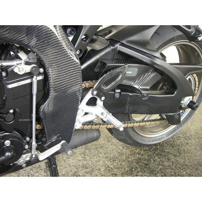 A-TECH エーテック ヒールガード 素材：平織カーボン GSX-R600 GSX-R750 SUZUKI スズキ ステップ 足回り | A-TECH | 01