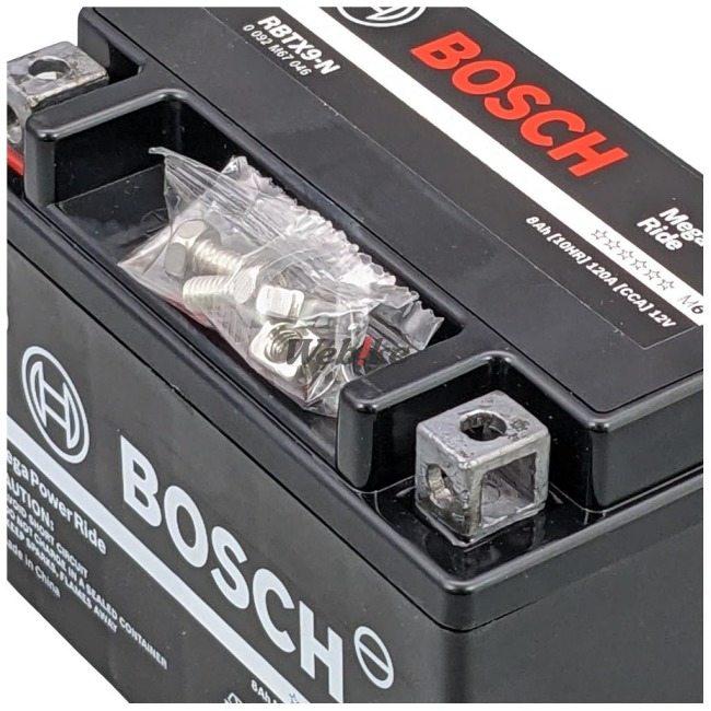 BOSCH ボッシュ RBTX9-N メンテナンスフリーバッテリー【Mega Power Ride／メガパワーライド】｜webike｜04