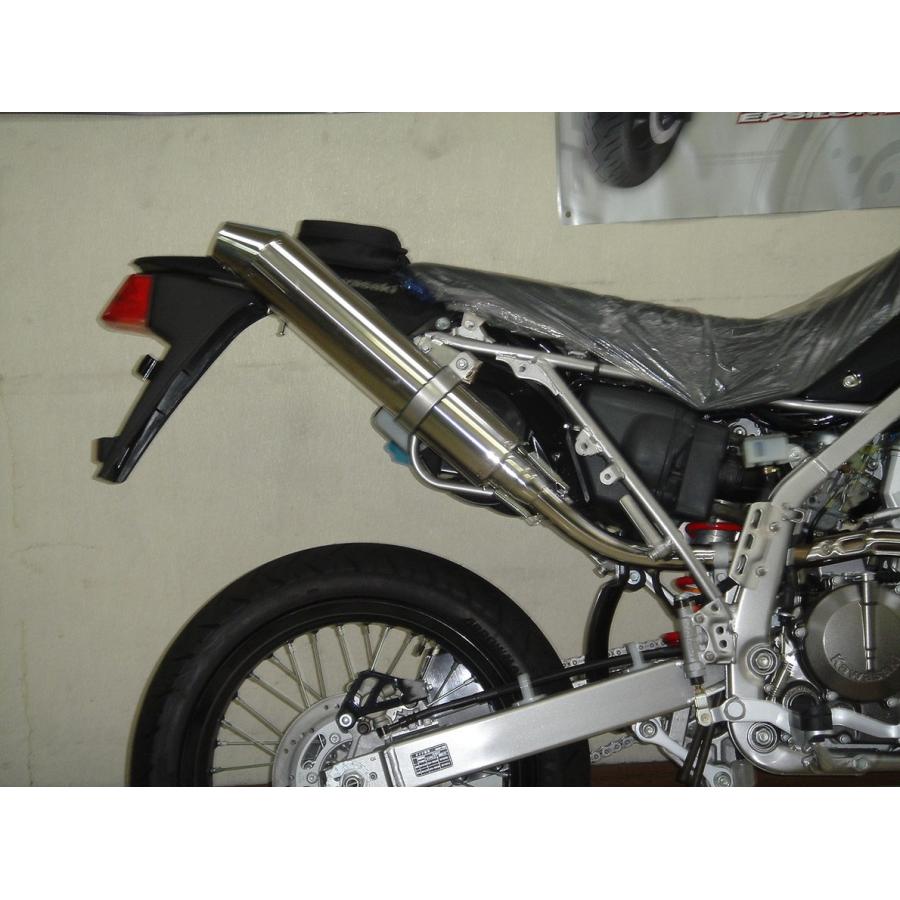 HOT LAP ホットラップ T-2スリップオンマフラー 仕様：キャタライザー付き D-TRACKER [Dトラッカー] KLX250 KAWASAKI カワサキ スリップオンマフラー マフラー | HOT LAP | 01