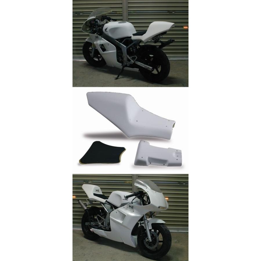 タイムイズ Time Is Damage ダメージ レーシング シートカウル タイプ4 白 Nsr50 Nsr80 Nsrmini Honda ホンダ Honda ホンダ Honda ホンダ ウェビック1号店 通販 Paypayモール