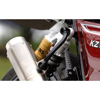GPZ900r/750r ベビーフェイスサイレンサー ステー、ジョイント付き