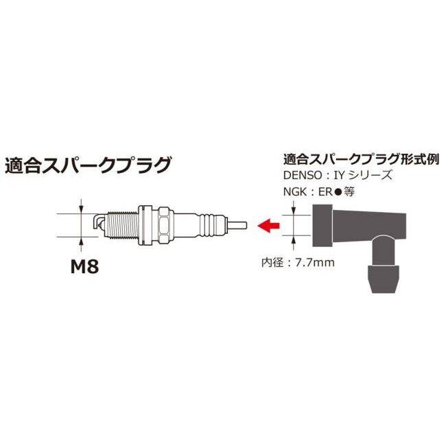 KーCON KITACO キタコ プラグキャップ (70-B) 点火系 エンジン