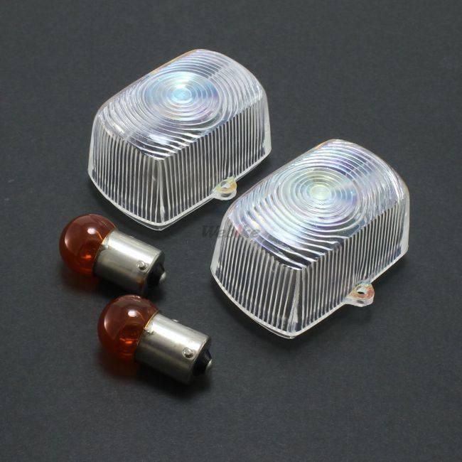 KITACO キタコ ウインカーレンズセット CB223S FTR223 FTR250 NS-1 NSR250R VFR400R HONDA ホンダ ウインカーレンズ 灯火類 電装系 | KITACO | 02