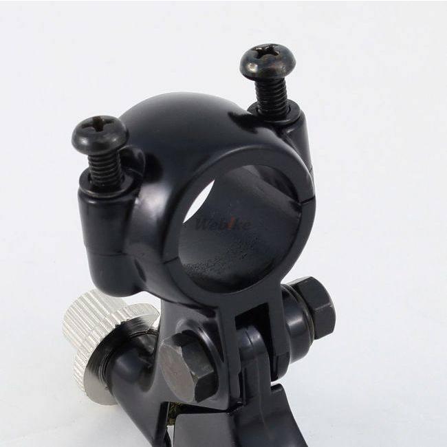 KITACO キタコ Lショートレバー＆ホルダーセット(ブラック／ミラーホルダー無) （Φ22.2） クラッチレバー ハンドル周辺パーツ ハンドル | KITACO | 08