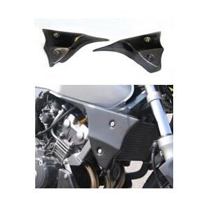 COERCE コワース RSラジエターシュラウド 素材：FRP カラー：黒ゲルコート ホーネット250 HONDA ホンダ ラジエーター 冷却関連 エンジン | COERCE