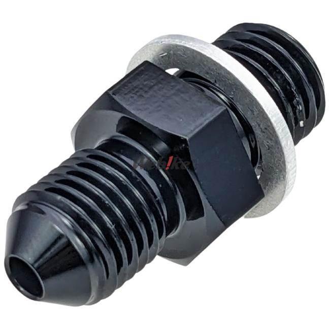 ACTIVE アクティブ ブレーキフィッティングアダプター 素材：アルミ／カラー：ブラック バンジョーフィッティングアダプター ブレーキ | ACTIVE | 01