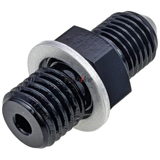 ACTIVE アクティブ ブレーキフィッティングアダプター 素材：アルミ／カラー：ブラック バンジョーフィッティングアダプター ブレーキ | ACTIVE | 02