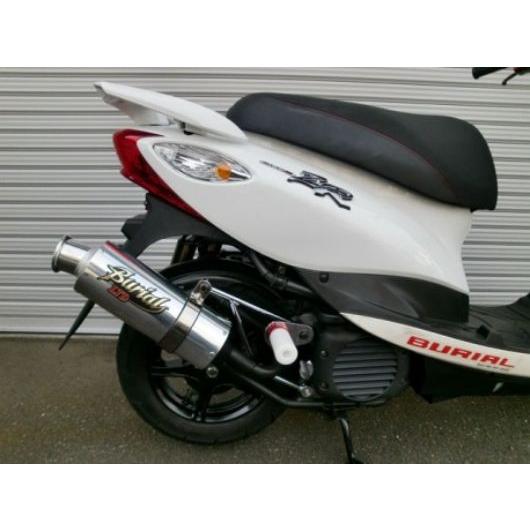 BURIAL BURIAL:ベリアル グランドスラムトルネード カラー：レッド JOG [ジョグ] 4スト JOG-ZR [ジョグ] 4スト