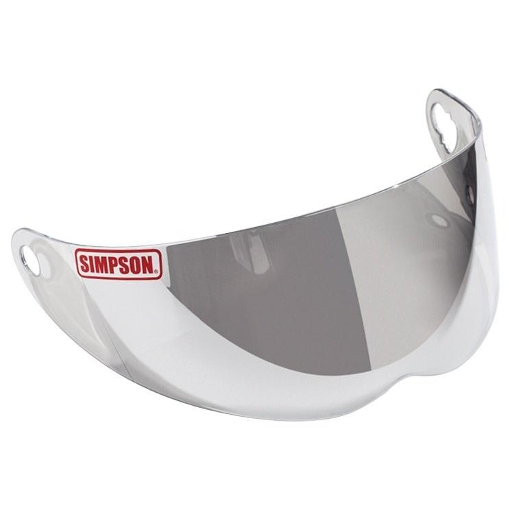SIMPSON NORIX シンプソンノリックス ミラーシールド 共通 カラー：ライトクローム／クリアベース DIAMONDBACK SUPER BANDIT 13(SB13) OUTLAW RX10 RX12 Pro | SIMPSON（バイク）