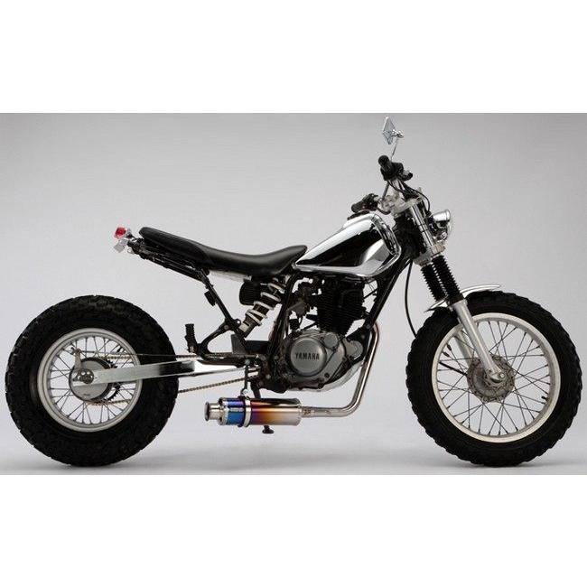 匿名配送 BEAMS ビームス SS300 フルエキゾーストマフラー サイレンサー：チタン TW200 TW225E 【C6849356215】(24936円)