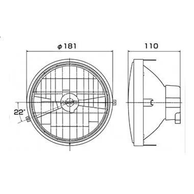 STANLEY（スタンレー） スタンレー電気 マルチリフレクターヘッド