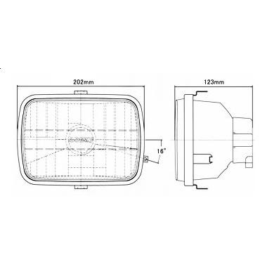 STANLEY スタンレー電気 マルチリフレクターヘッドランプ ZRX1100R ZRX400 GPZ900R GPZ750R NINJA [ニンジャ] ZRX1200R  KAWASAKI カワサキ ヘッドライト | STANLEY（工具） | 04