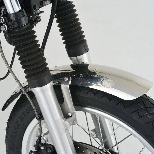 DAYTONA（デイトナ） ステンレスショートフロントフェンダー SR400 19