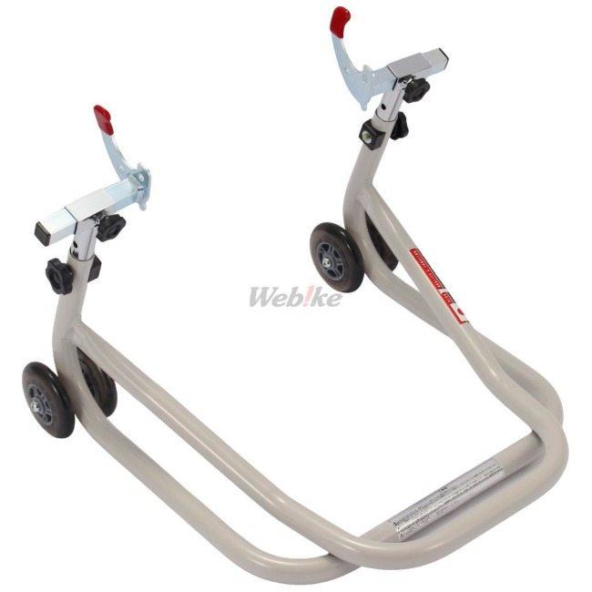 J-TRIP ジェイトリップ ショートローラーリアスタンド (V受けセット) カラー：ホワイト リアスタンド | JーTRIP | 02