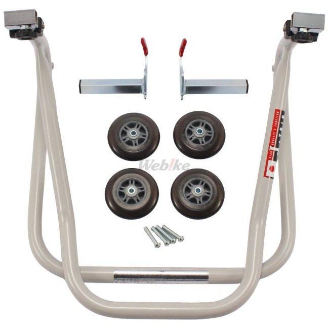 J-TRIP ジェイトリップ ショートローラーリアスタンド (V受けセット) カラー：ホワイト リアスタンド | JーTRIP | 04