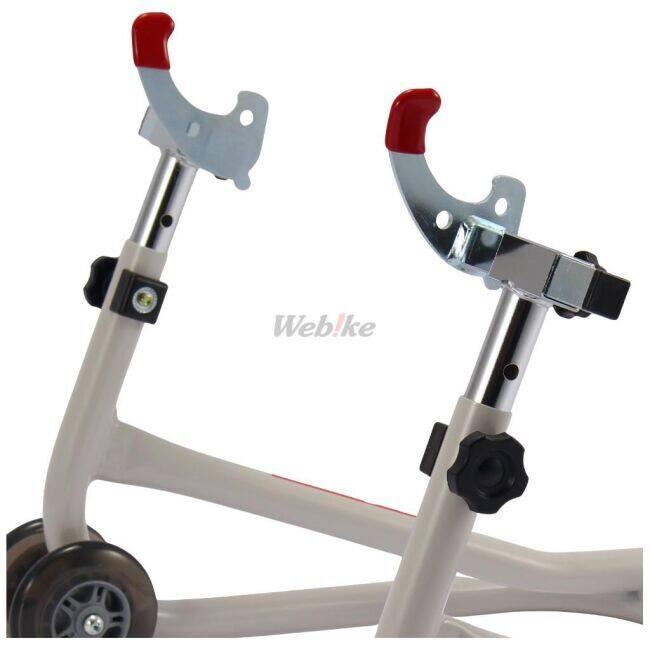 J-TRIP ジェイトリップ ショートローラーリアスタンド (V受けセット) カラー：ホワイト リアスタンド | JーTRIP | 05