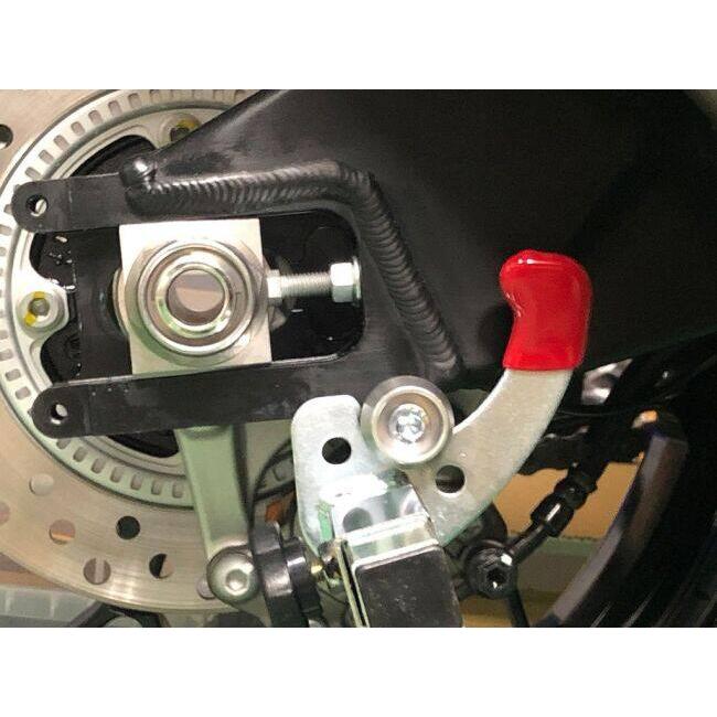 J-TRIP ジェイトリップ ショートローラーリアスタンド (V受けセット) カラー：ホワイト リアスタンド | JーTRIP | 08