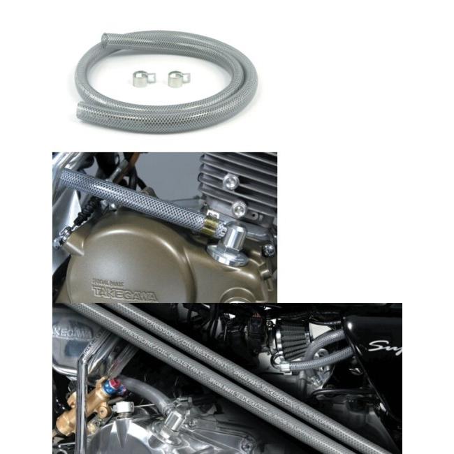 SP武川 SPタケガワ クリアブラックブリーザーホース ブリーザーホース エンジンパーツ エンジン | スペシャルパーツ武川 | 01
