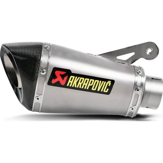 s1000rr アクラポビッチ　スリップオンチタンマフラー　カーボンエンド AKRAPOVIC アクラポビッチ e1仕様 スリップオンマフラー チタン