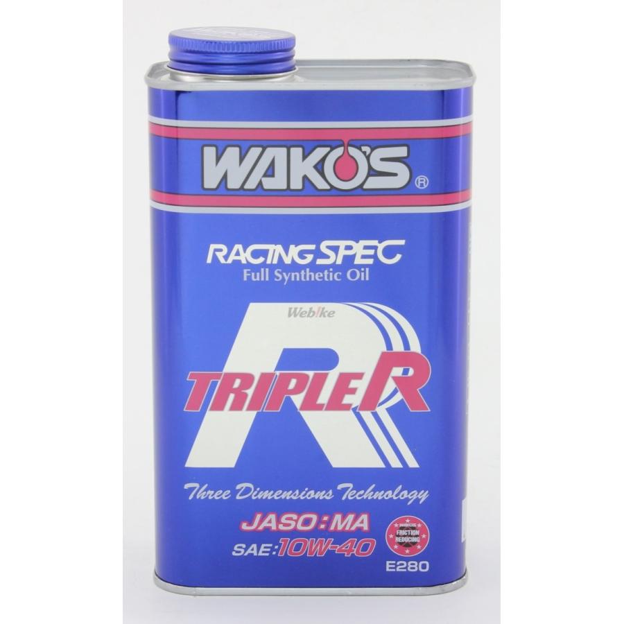 WAKOS WAKOS:ワコーズ TR-40 トリプルアール 10W-40 4サイクルオイル 1L 日本人気超絶の 3 080円 2021新発