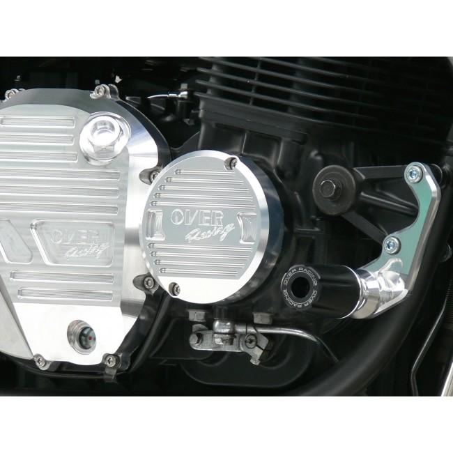 バイク ゼファー1100 OVER Racing アルミカバー 2個セット