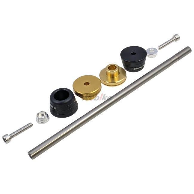 ミタ バイクパーツ エーテック スイングアームスライダー ブラック 90101-B