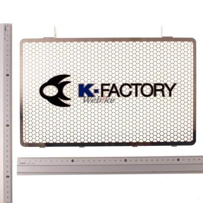 K-FACTORY ケイファクトリー ラジエターコアガード タイプ：Aタイプ ZRX1200 DAEG KAWASAKI カワサキ ラジエーターコアガード・オイルクーラーコアガード | K-FACTORY | 09