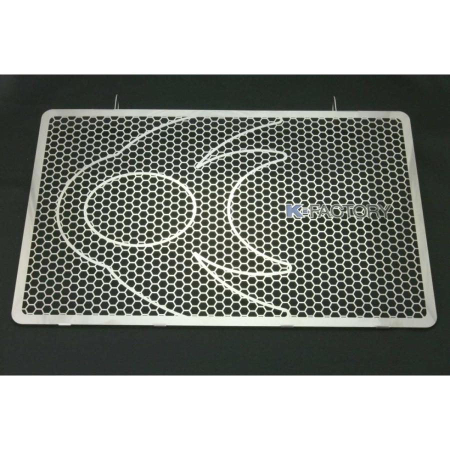 K-FACTORY ケイファクトリー ラジエターコアガード タイプ：Bタイプ ZRX1200 DAEG KAWASAKI カワサキ ラジエーターコアガード・オイルクーラーコアガード | K-FACTORY