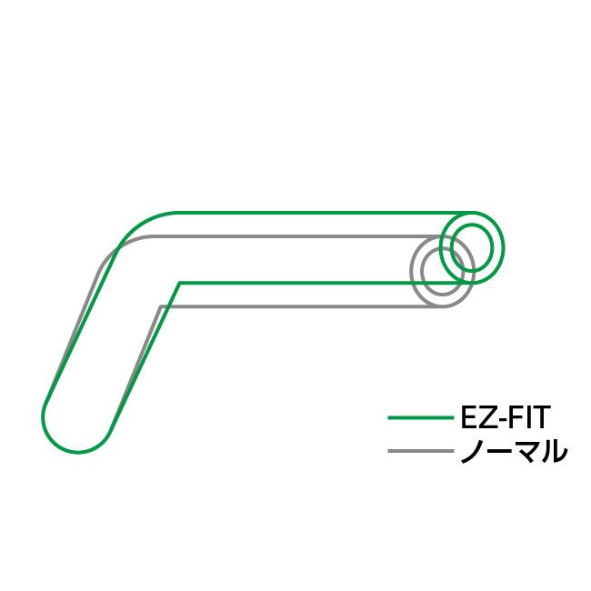 EFFEX エフェックス EZ-FIT BAR [イージーフィットバー] カラー：ブラック (アルミ) ゼファーX KAWASAKI カワサキ ハンドルバー ハンドル | EFFEX | 02