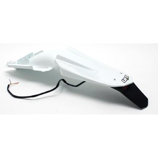 UFO ユーフォー EDリヤフェンダー カラー：ホワイト XR250R XR400R