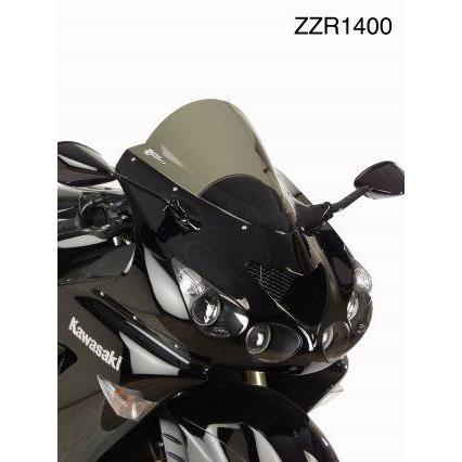 ZEROGRAVITY ゼログラビティ スクリーン 【ダブルバブル】 カラー：スモーク ZZR1400 ZX-14R HIGH GRADE