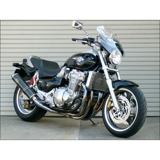 CHIC DESIGN シックデザイン ガイラシールド スクリーンカラー：クリア / サイズ：L X4 HONDA ホンダ スクリーン 外装の画像