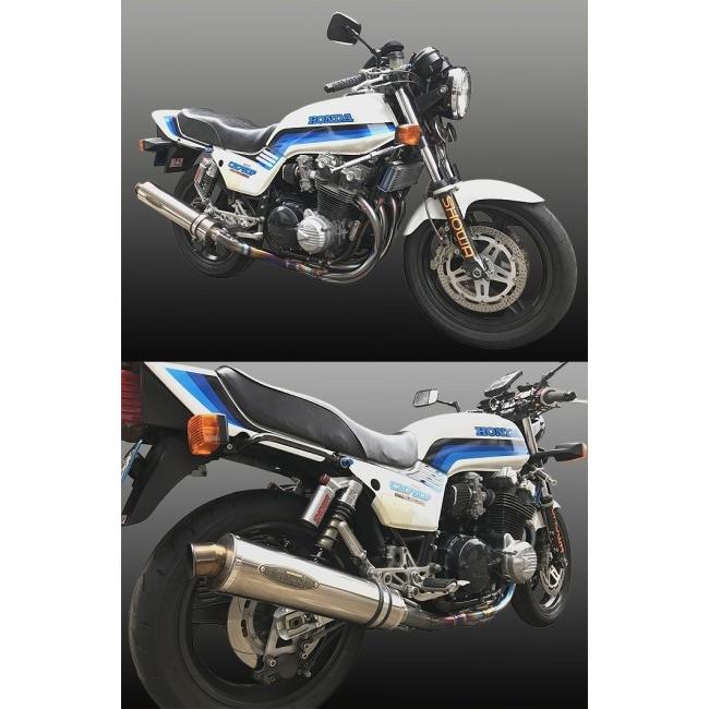 techserfu テックサーフ [ALL TITANIUM Exhaust TYPE-2] オールチタニウムエキゾーストマフラー タイプ-2 CB900 F CB750 CB1100 HONDA ホンダ マフラーの画像