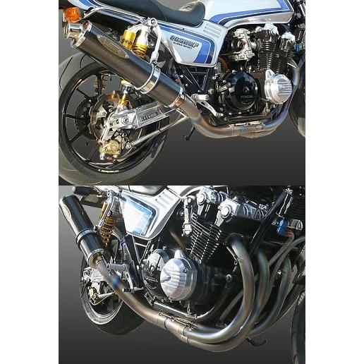 techserfu テックサーフ [ALL TITANIUM Exhaust TYPE-2] オールチタニウムエキゾーストマフラー タイプ-2 CB900 F CB750 CB1100 HONDA ホンダ マフラーの画像