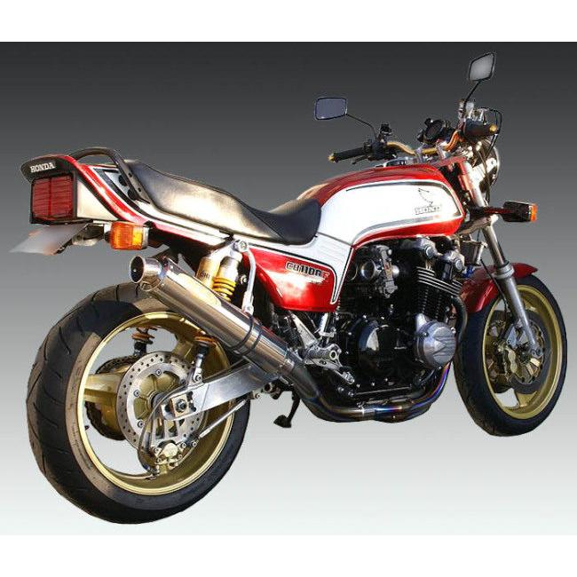 techserfu テックサーフ [ALL TITANIUM Exhaust TYPE-2] オールチタニウムエキゾーストマフラー タイプ-2 CB900 F CB750 CB1100 HONDA ホンダ マフラーの画像