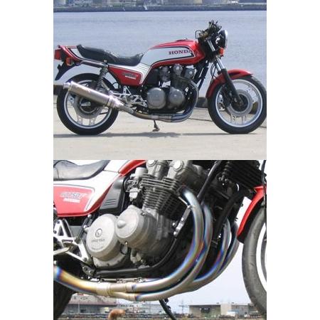 techserfu テックサーフ [ALL TITANIUM Exhaust TYPE-2] オールチタニウムエキゾーストマフラー タイプ-2 CB900 F CB750 CB1100 HONDA ホンダ マフラーの画像