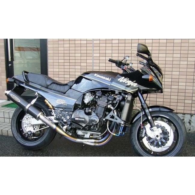 techserfu テックサーフ [ALL TITANIUM Exhaust TYPE-2] オールチタニウムエキゾーストマフラー タイプ-2 GPZ750R NINJA [ニンジャ] GPZ900R KAWASAKI カワサキの画像
