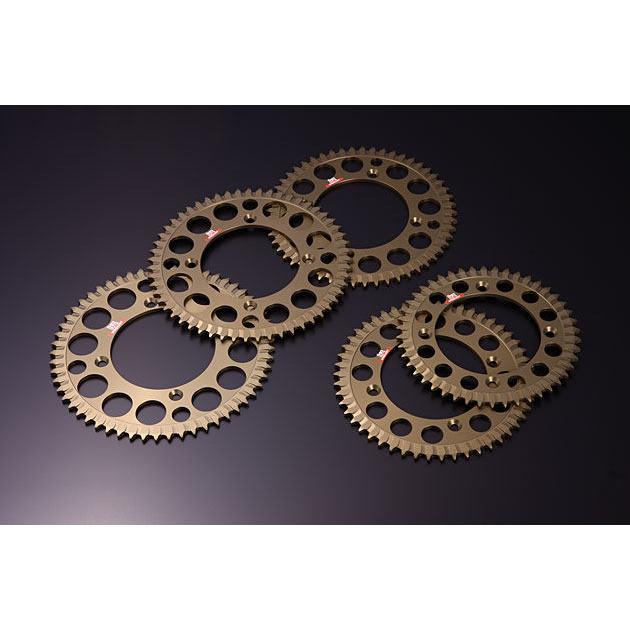 ISA アイエスエー リアスプロケット 【ドリブンスプロケット】 丁数：53 CR80 CR80R CR85 CR85R CRF150 CRM80 HONDA ホンダ 駆動系 | ISA