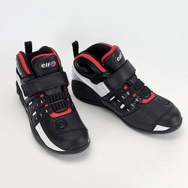 elf shoes エルフシューズ SYNTHESE13［シンテーゼ13 ホワイト／ブラック］ライディングシューズ サイズ：27cm ライディングシューズ フットウェア