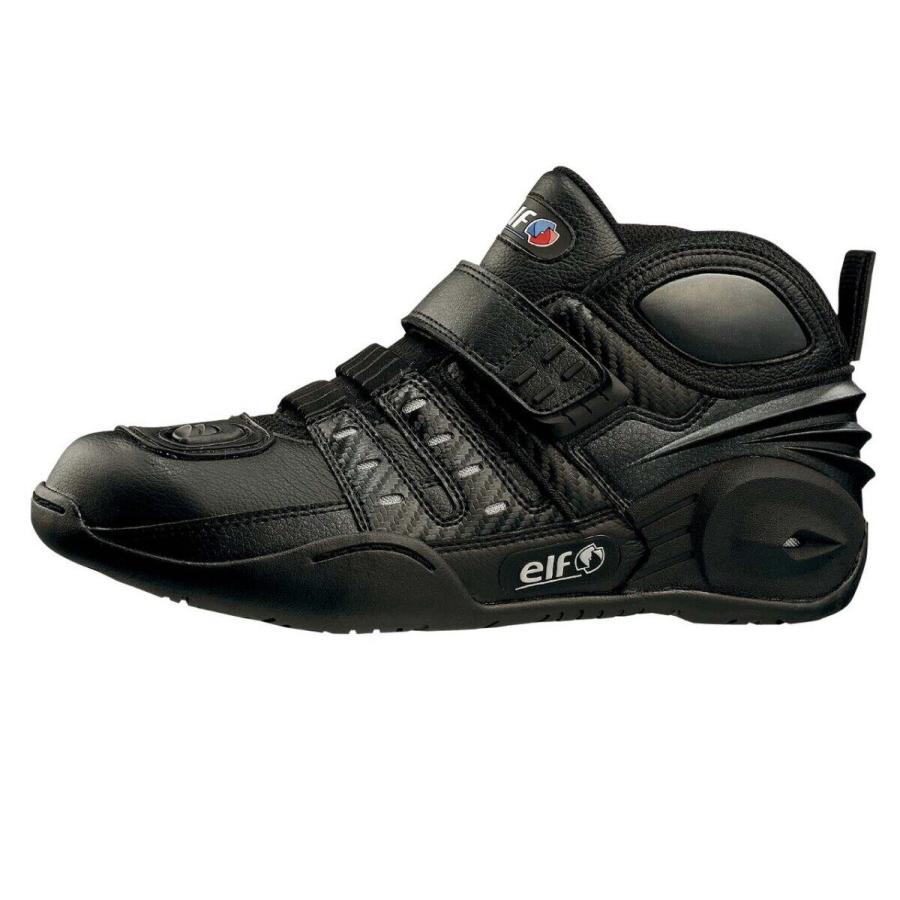 elf シンテーゼ13バイクブーツ／ブラック 26.5 elf（エルフ） elf shoes エルフシューズ SYNTHESE13［シンテーゼ13
