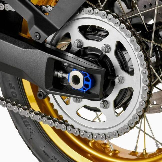 ZETA ジータ アクスルブロック カラー：ブルー KLX450R KX125 KX250 (2st) KX250F KX450F RM-Z250 RM-Z450 Vストローム800DE KAWASAKI カワサキ SUZUKI スズキ | ZETA | 01