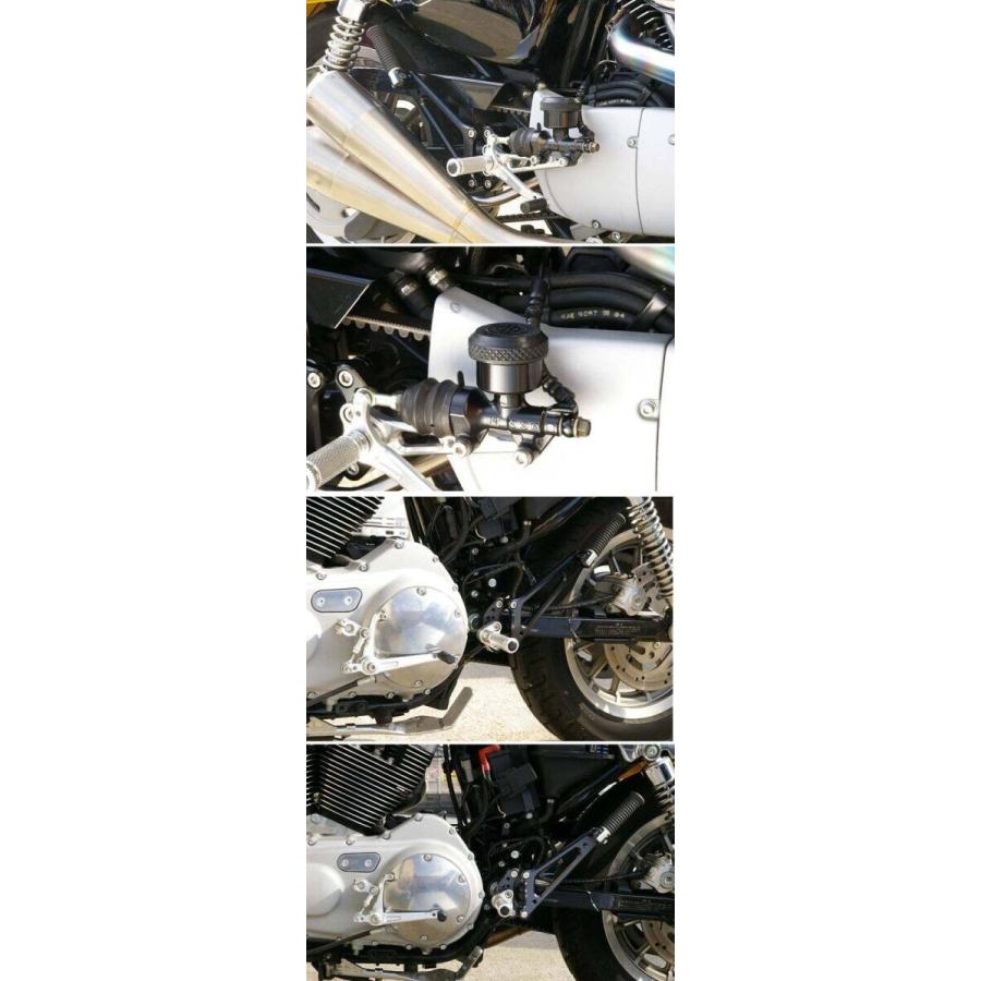 ハーレーダビッドソン 4点セット babyface（ベビーフェイス） バックステップ カラー：ブラック XL1200