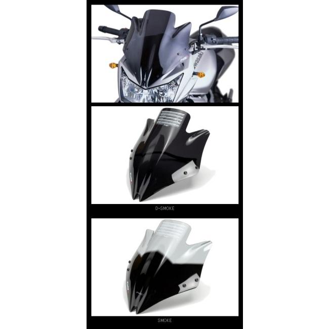 Puig プーチ ニュージェネレーション NKスクリーン カラー：クリア B-KING SUZUKI スズキ スクリーン 外装