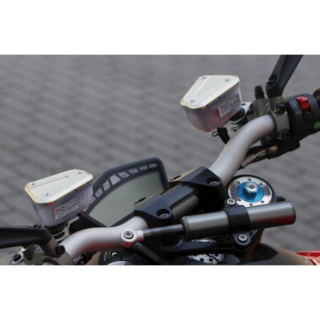 AELLA アエラ マスターシリンダータンクキャップ (DUCATI) カラー：チタン GT1000 ST3 ST4s STREETFIGHTER STREETFIGHTER848 MULTISTRADA 1000 ブレーキの画像
